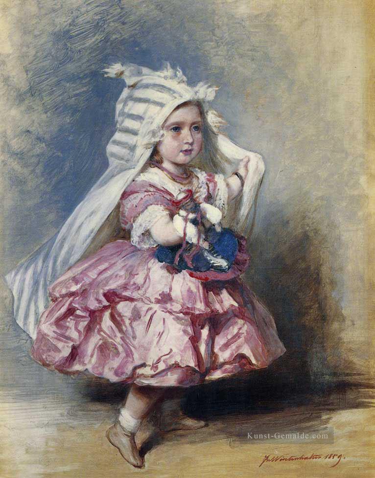 Prinzessin Beatrice Königtum Porträt Franz Xaver Winterhalter Ölgemälde